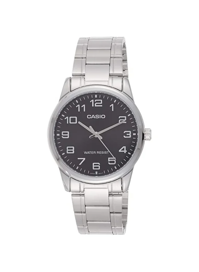 CASIO Men's Stainless Steel Analog Watch MTP-V001D-1B - 25 mm